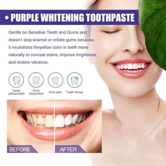 EELHOE PURPLE WHITENING TOOTHPASTE